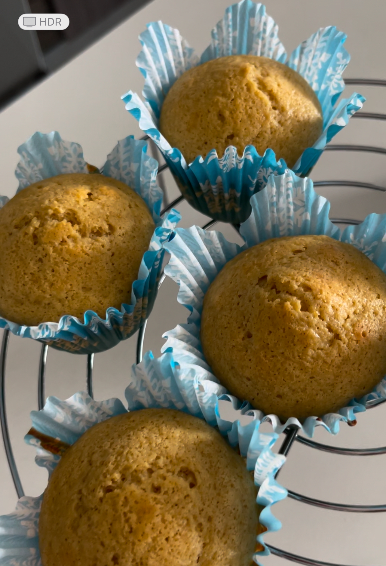 Muffins de Vainilla