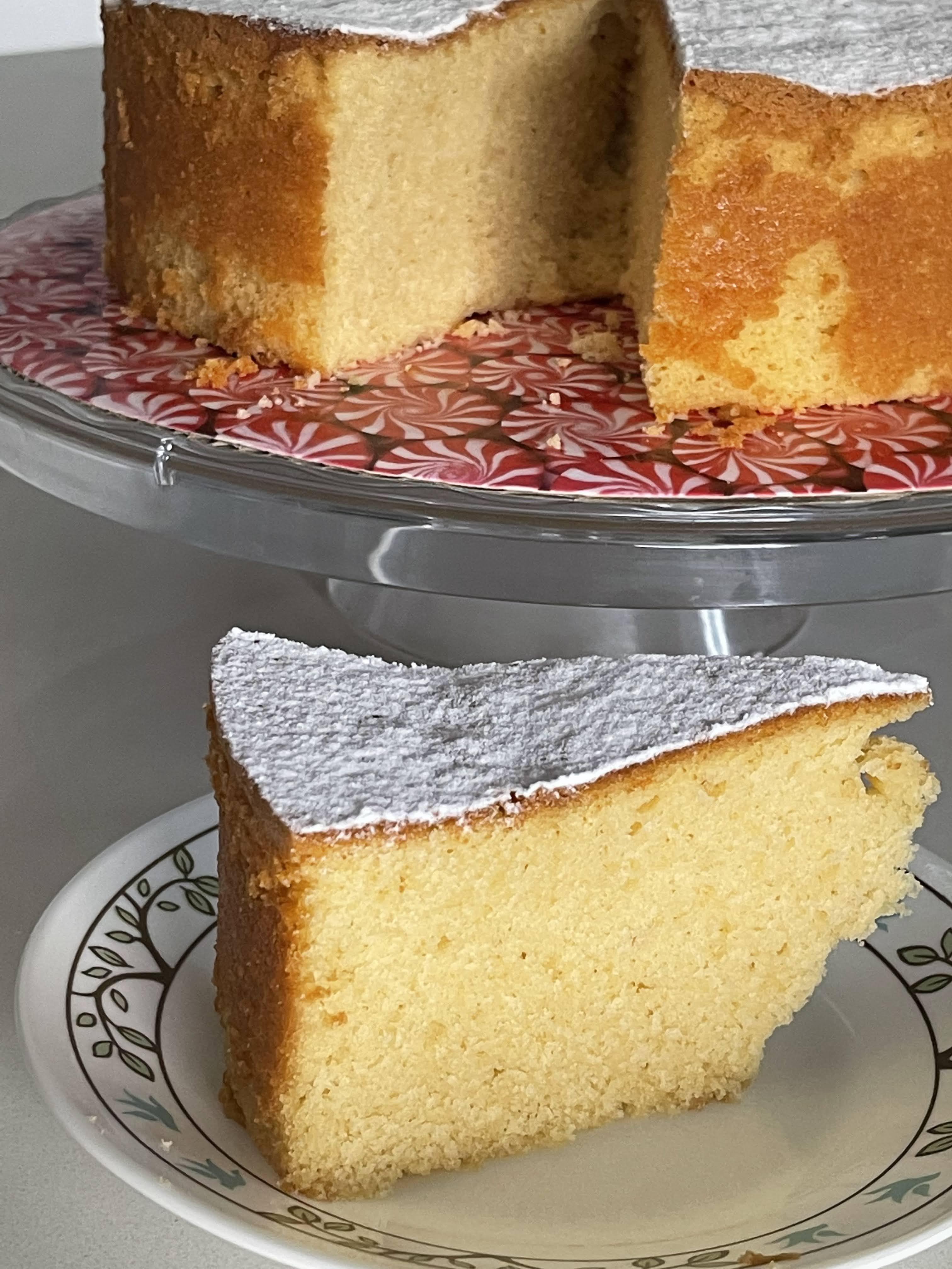 Torta de vainilla